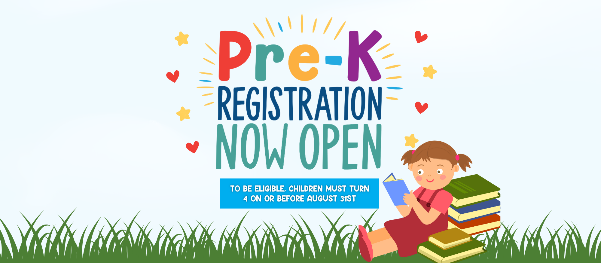 Pre-K Registration is Now Open