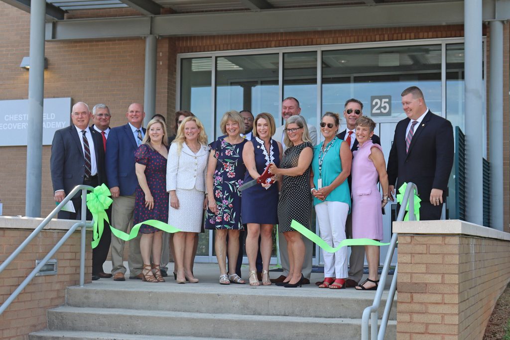 Chesterfield Recovery Academy ribbon cutting ceremony