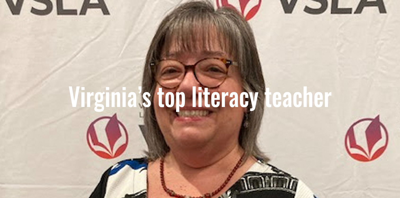 Teacher poses Virginia’s top literacy teacher