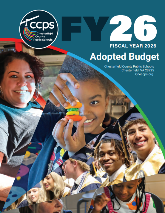 screenshot of front cover of budget book