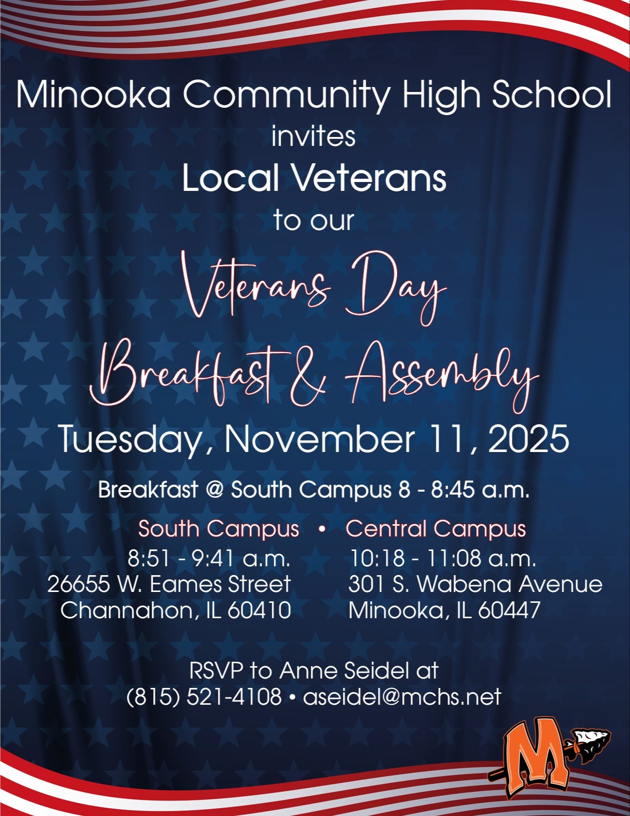 veterans day invite