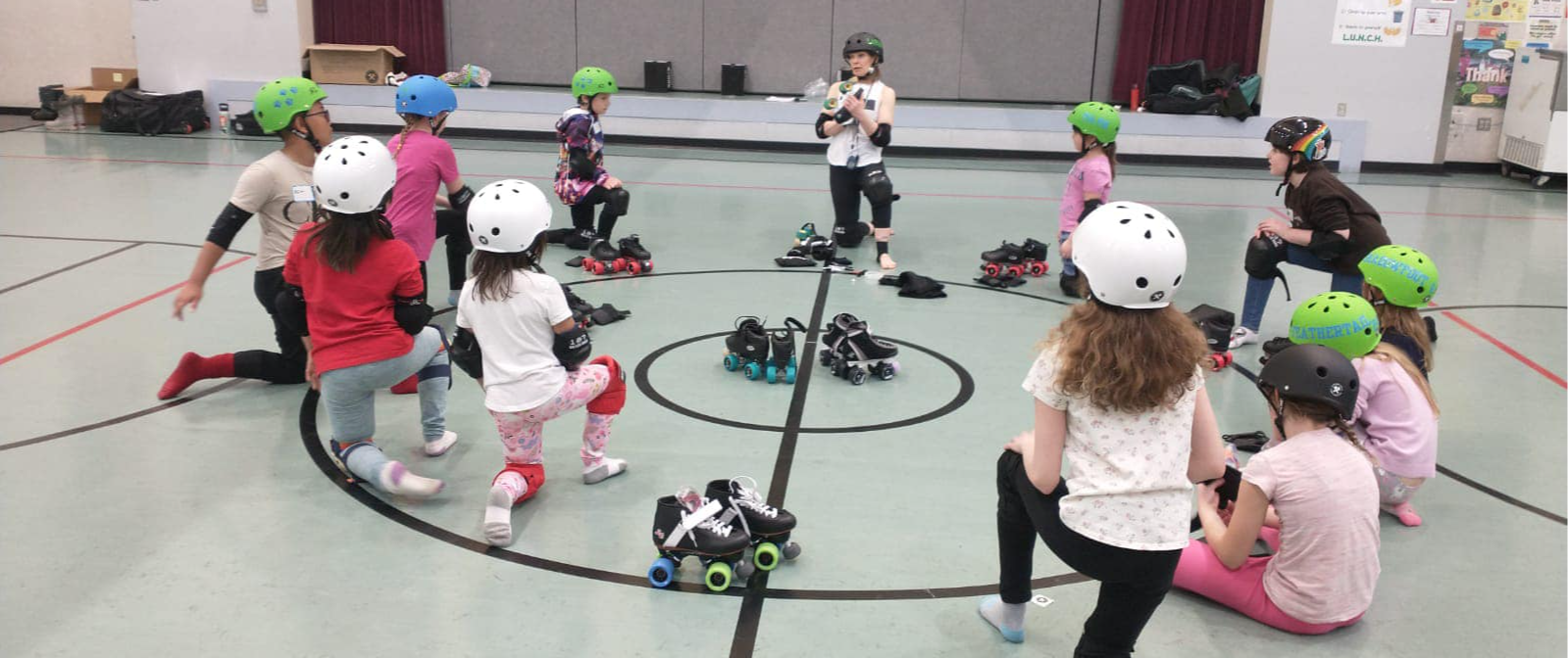 Lisa Larson roller skating classes