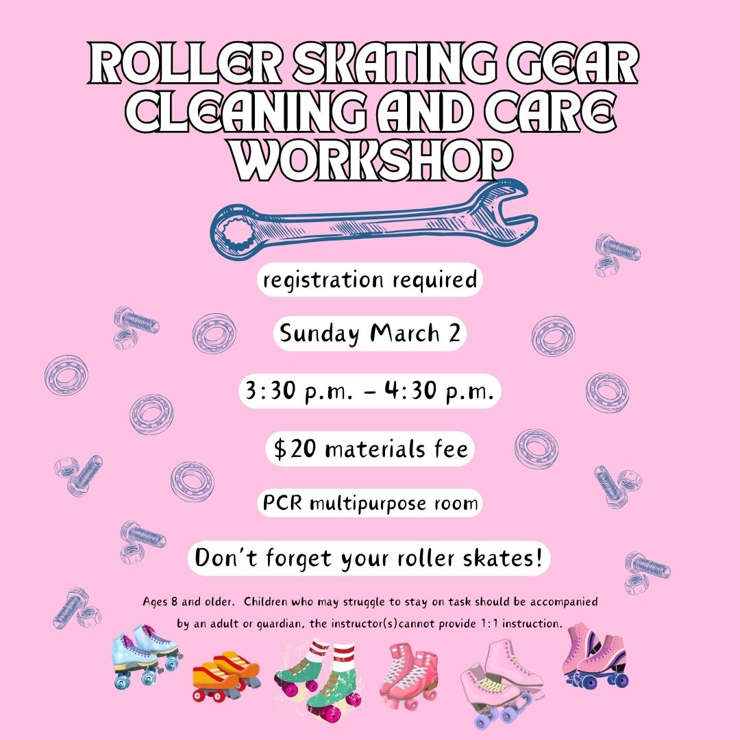 Roller Skating Gear Cleaning and Care Workshop