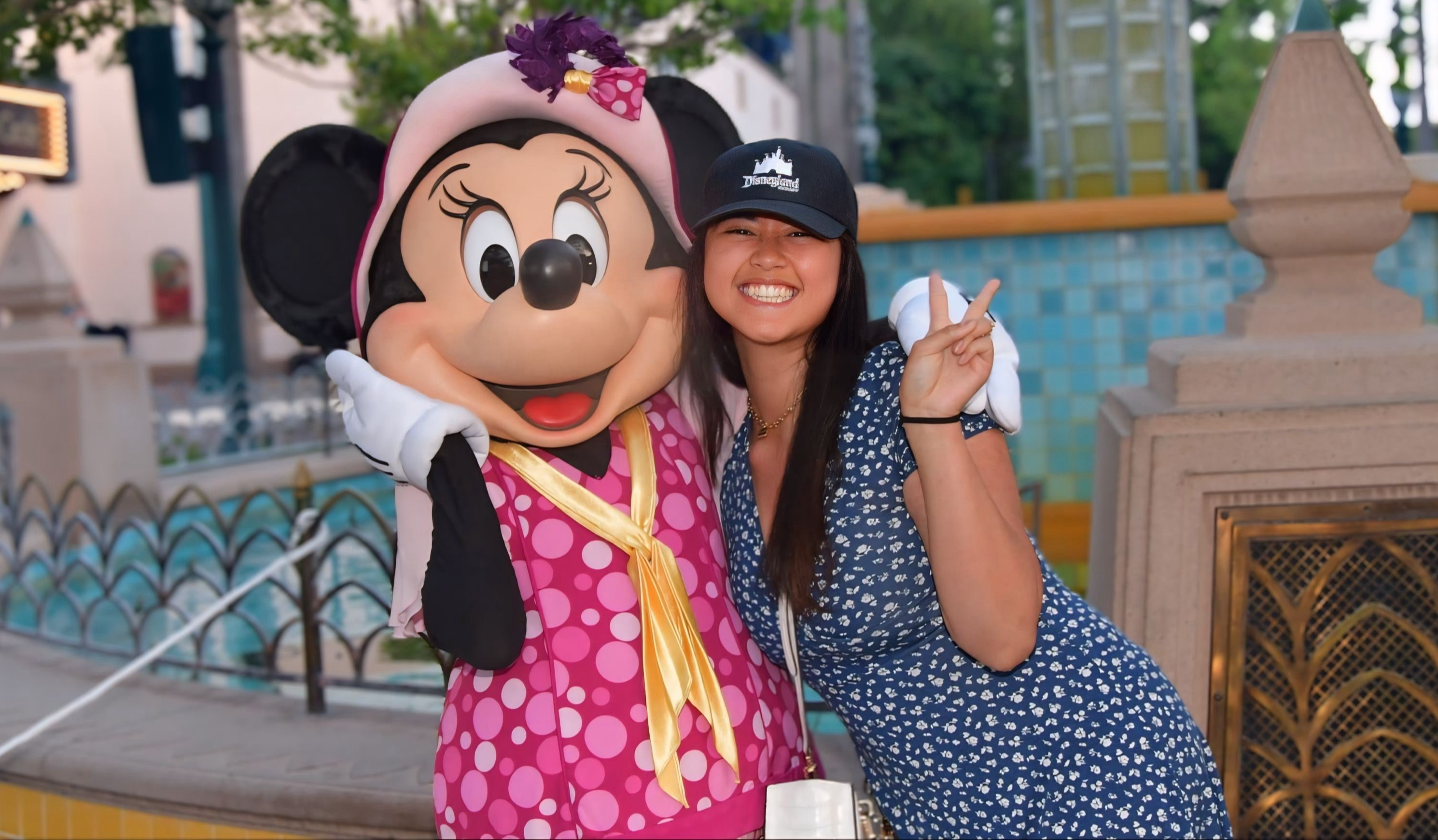 Princess Usi with Minnie Mouse