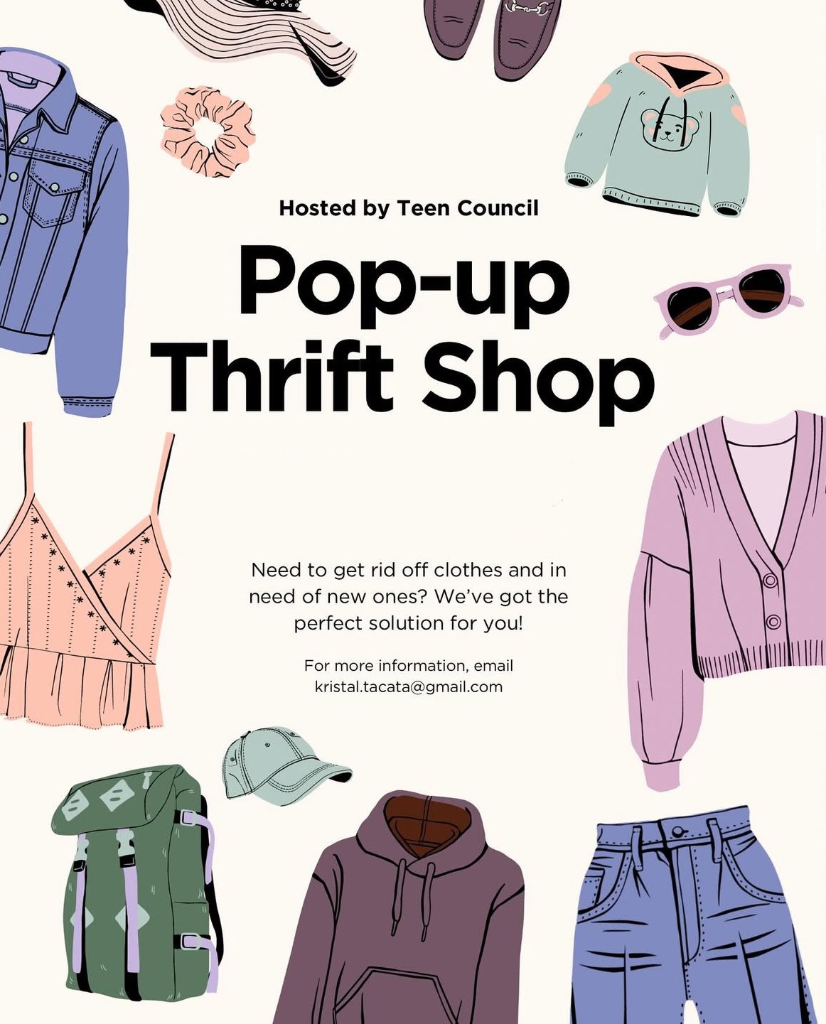 Teen Council Thrift Shop Logo