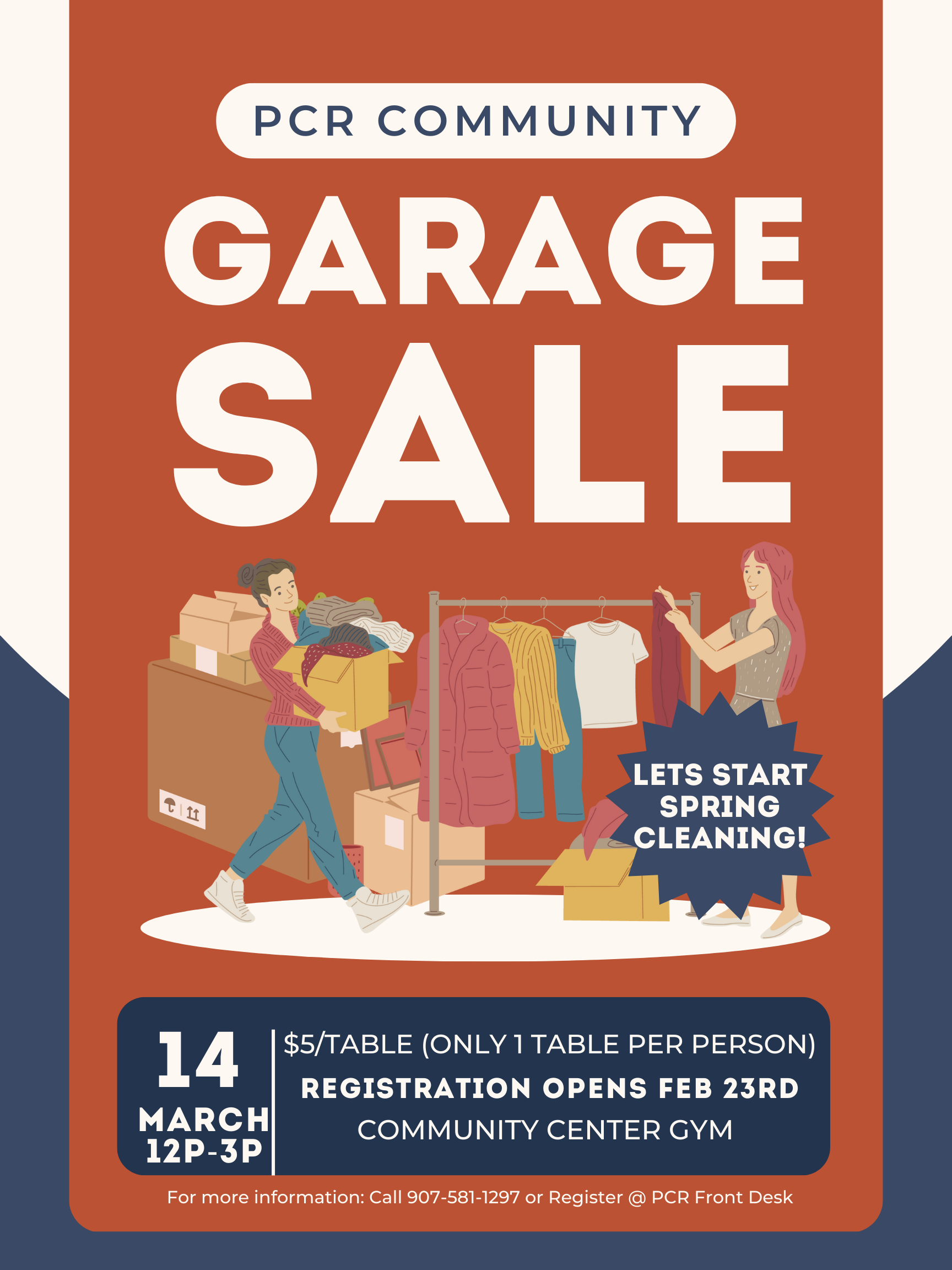 garage sale