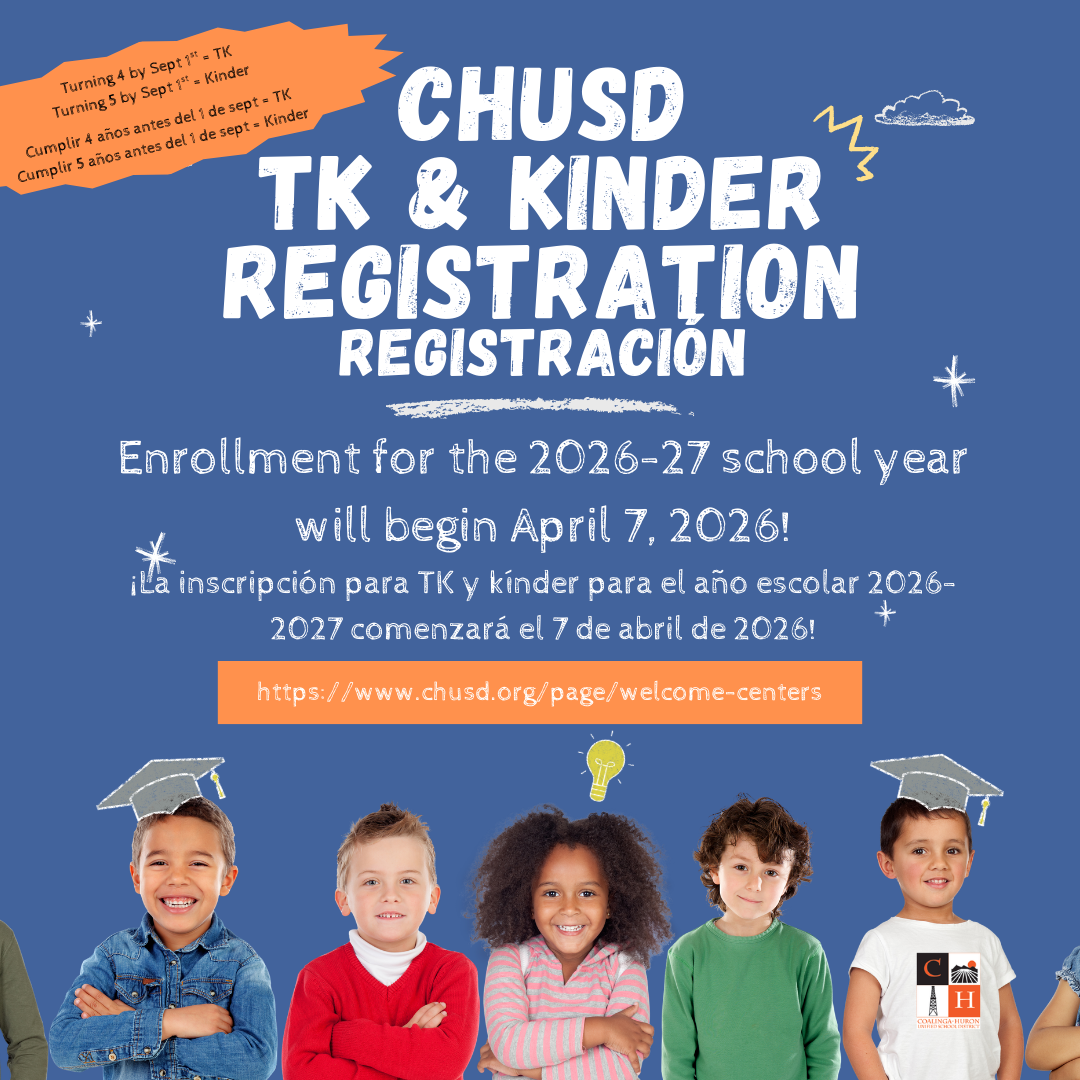 TK & kinder enrollment begins April 7, 2026
