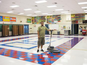 Mike Montoya, Senior Custodian, TPJHS