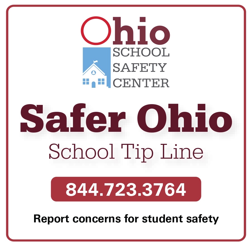 Ohio Tip Line: Call or Text 844-723-3764