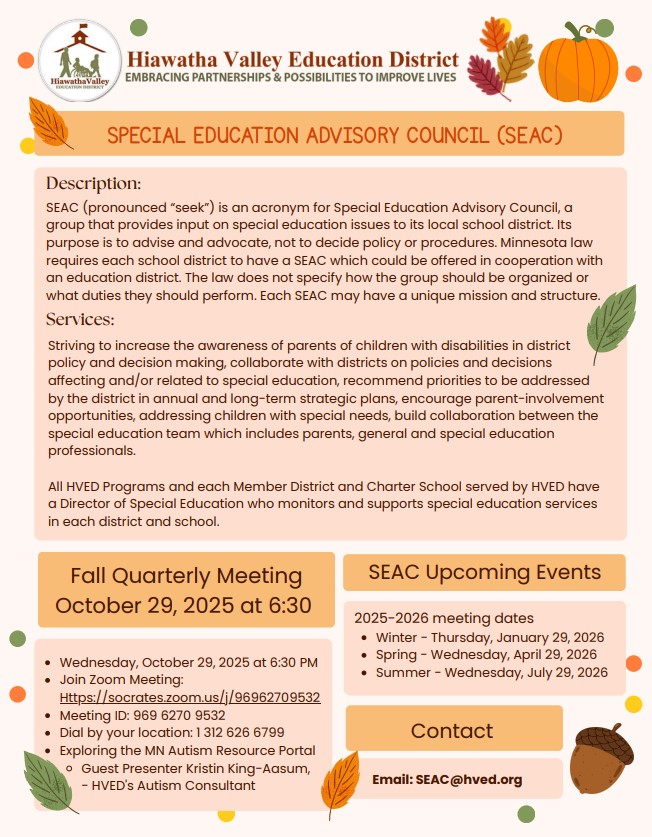 SEAC Flyer