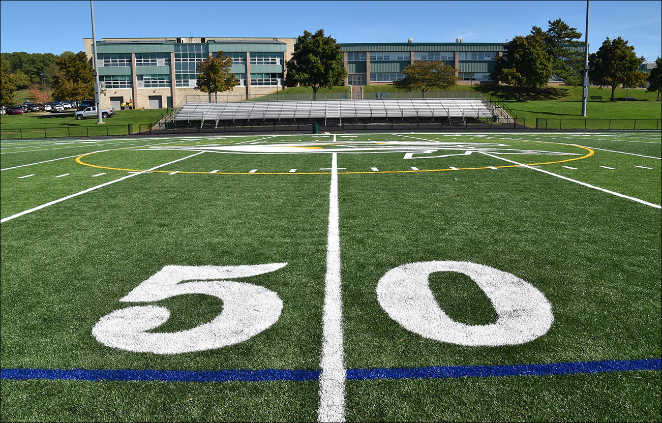 50 yard line at MTHS