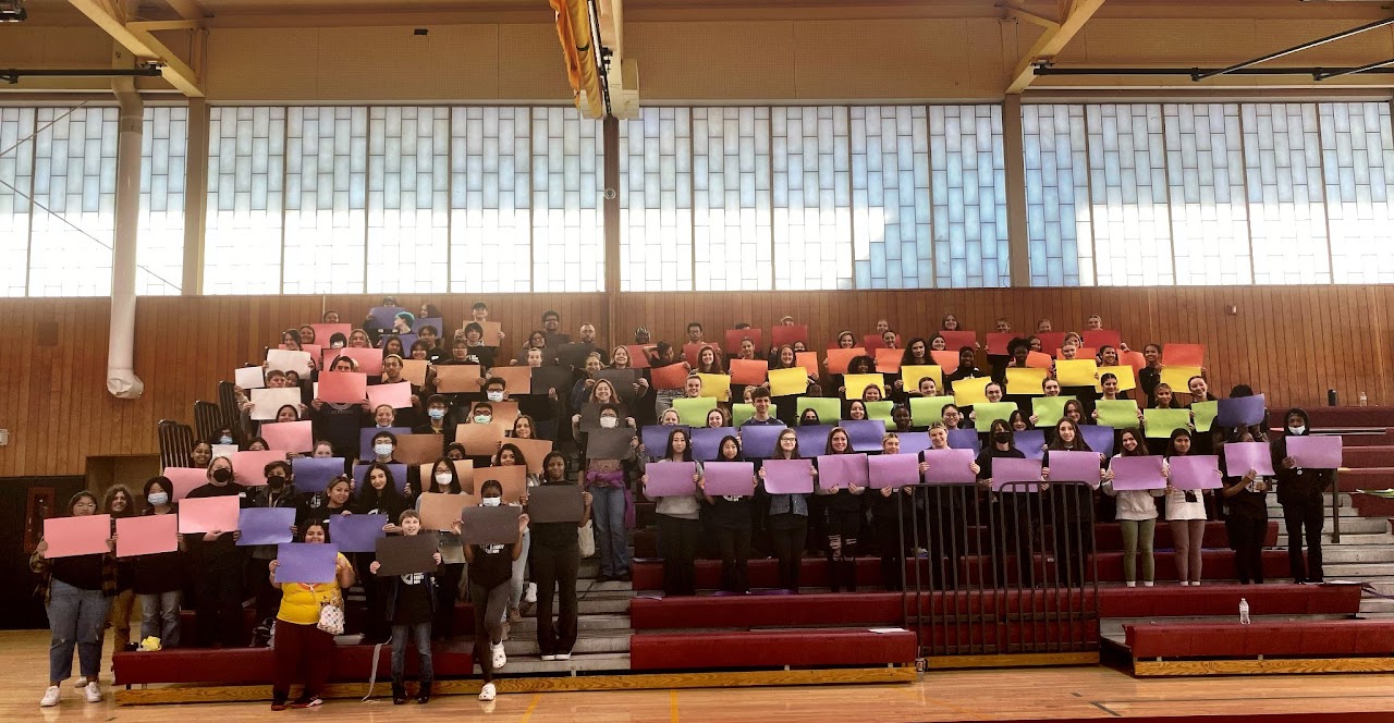 DHS students at WHS Diversity Summit | DHS students joined by other students from across the state including Apponequet, Cohasset, Everett, Framingham, Hingham, North Quincy, Quincy, Silver Lake, and West Bridgewater. 