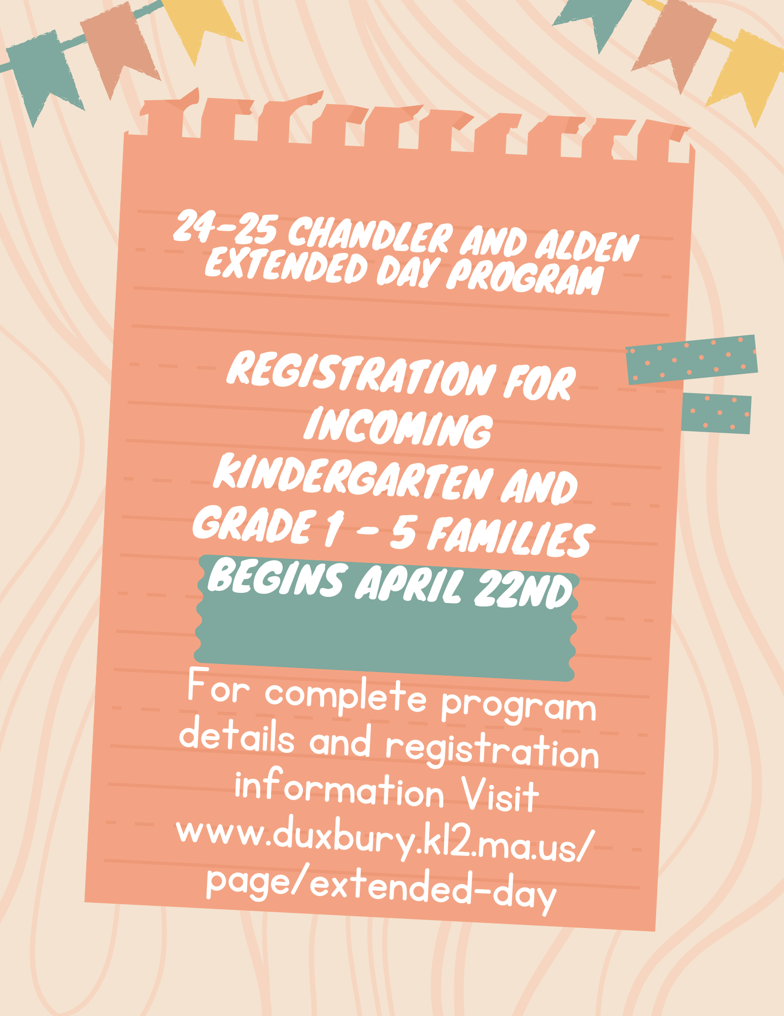 Extended Day Registration