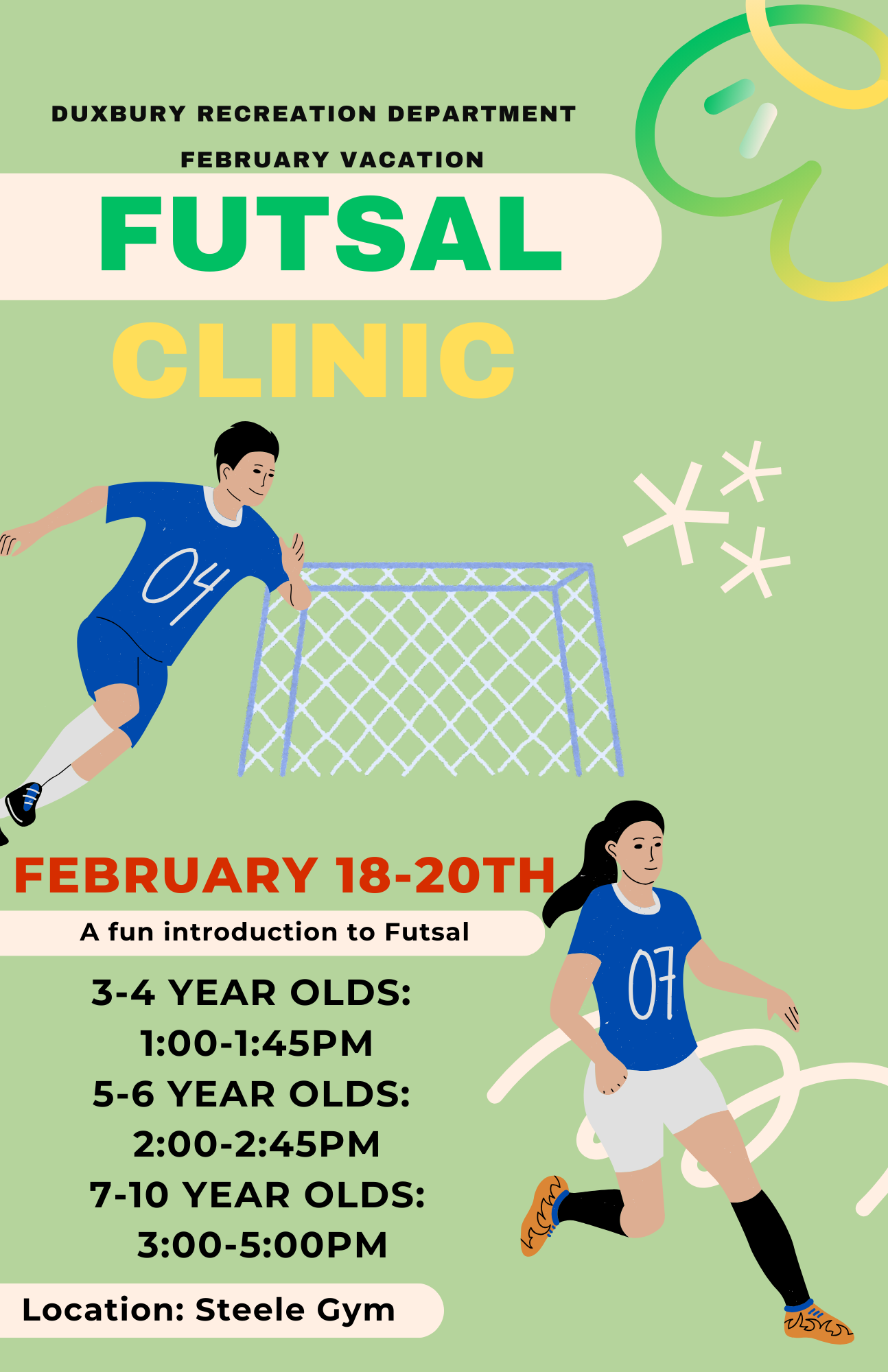 Futsal is a fast-paced and skill-intensive version of soccer played on a smaller, indoor court.