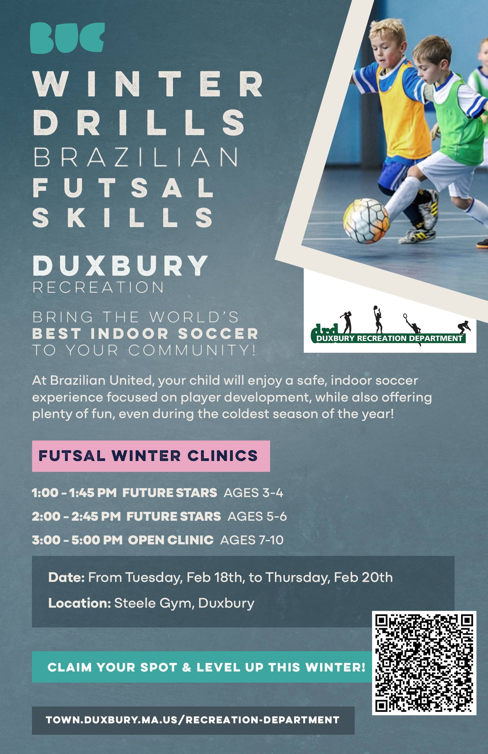 Duxbury Recreation Department Futsol