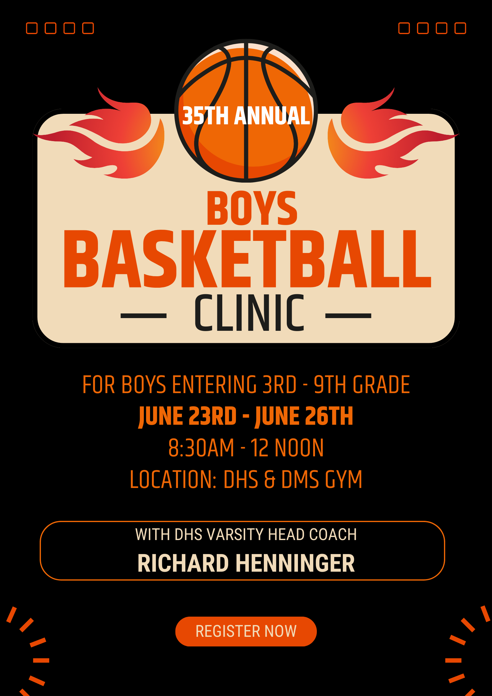 Duxbury Recreation Boys Basketball Clinic