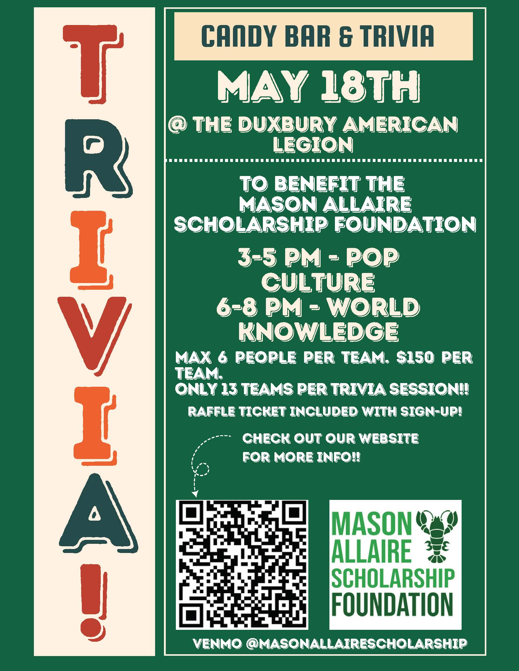 Mason Allaire Scholarship Fundraiser