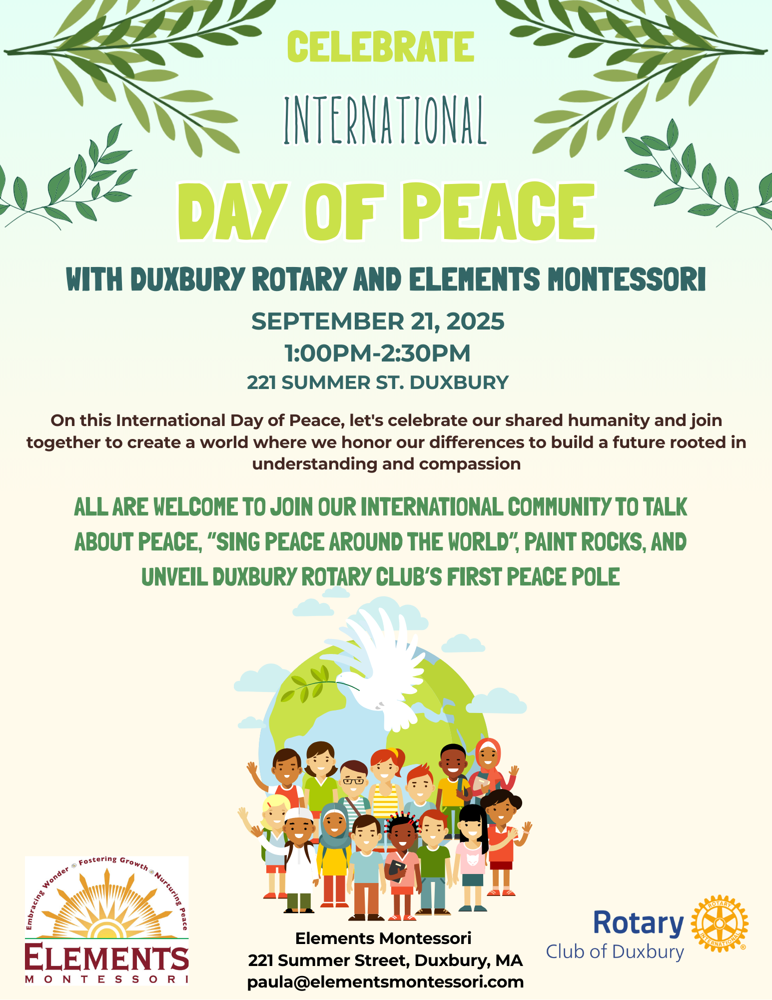 Duxbury Rotary Community Event