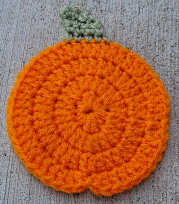 Pumpkin coaster