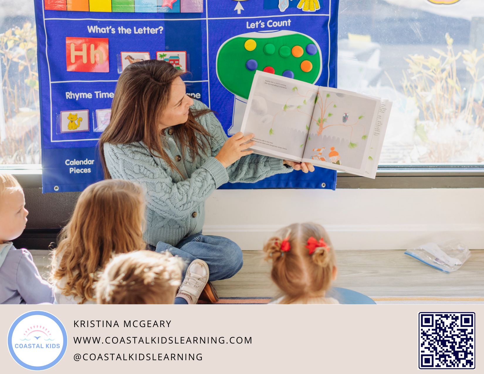 Coastal Kids program from ages 2-4 at the Duxbury Free Library