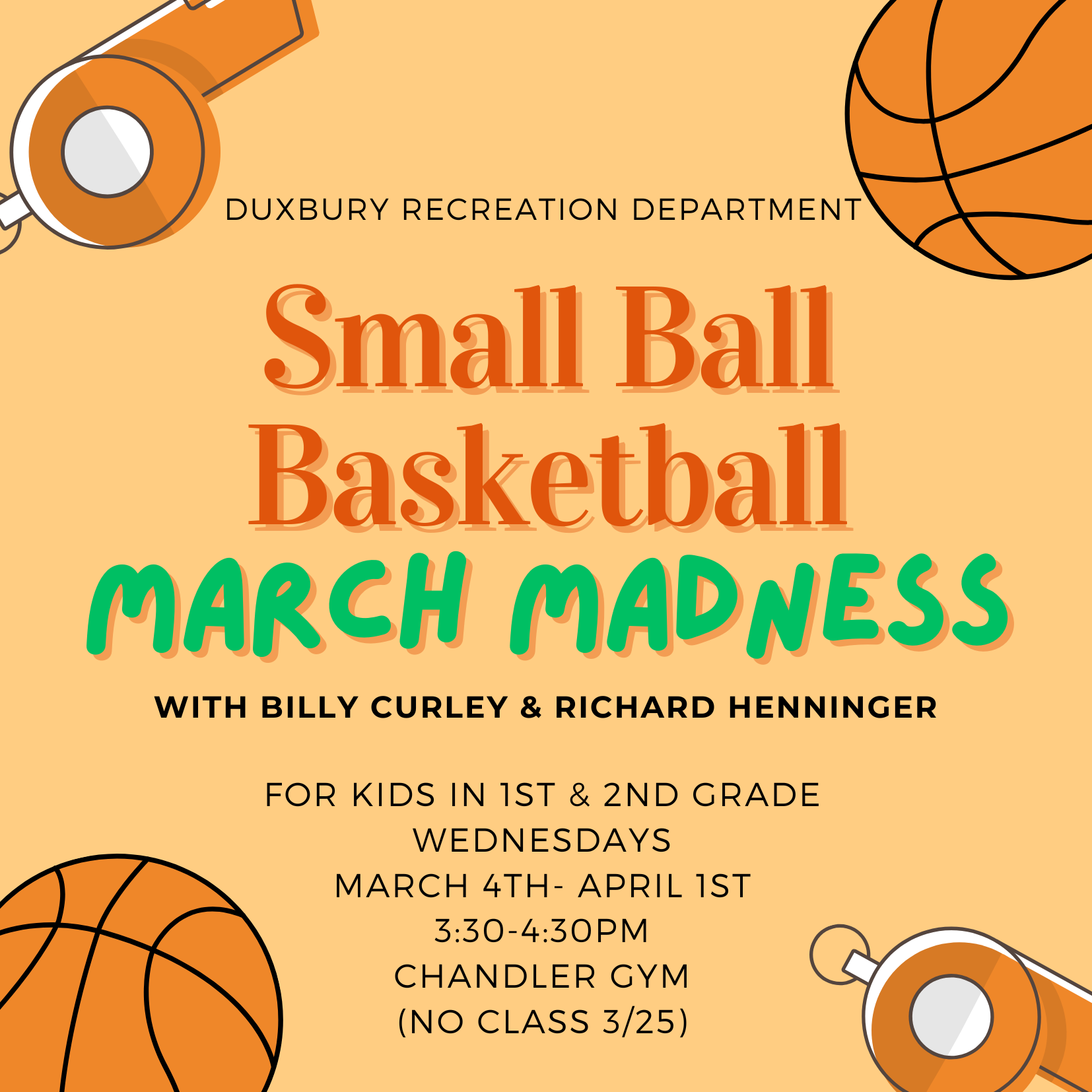 Duxbury Recreation Small Ball SignUp