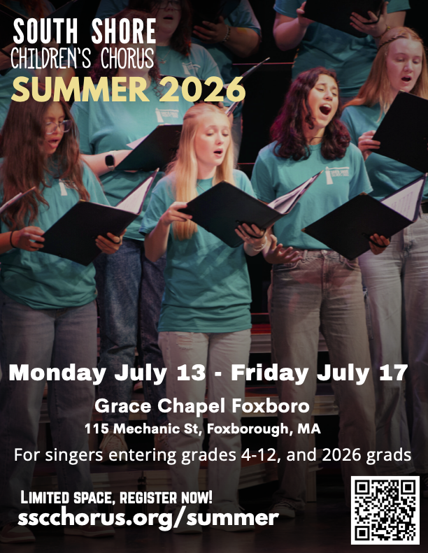 Flyer for Children Chorus Summer sign ups