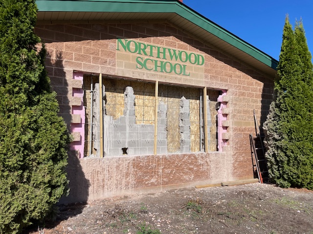 Entrance Remodel Progress May 27th
