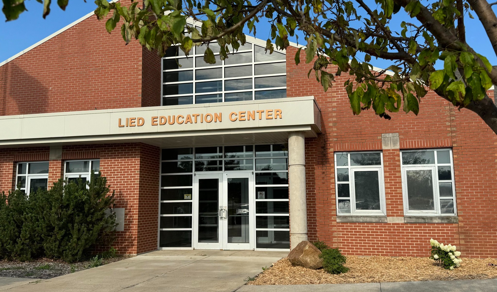 Lied Center entrance