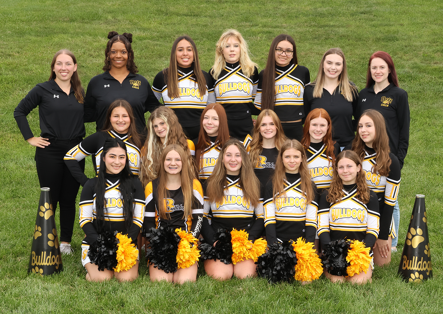 Jr Varsity Fall Cheerleaders