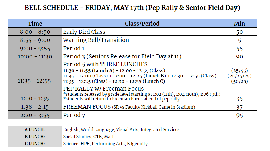 5-17-24 bell schedule