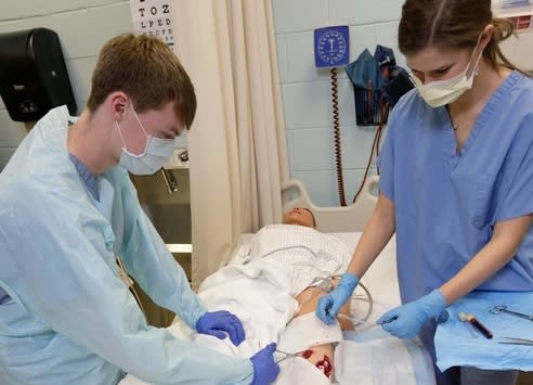 Healthcare students