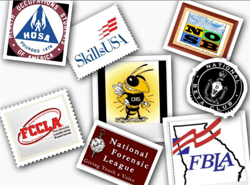 Club logos collage