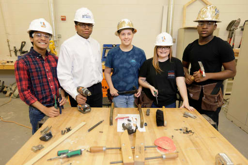 Construction Students