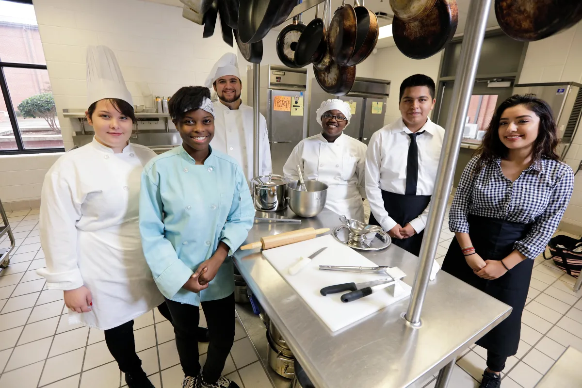Students Cooking