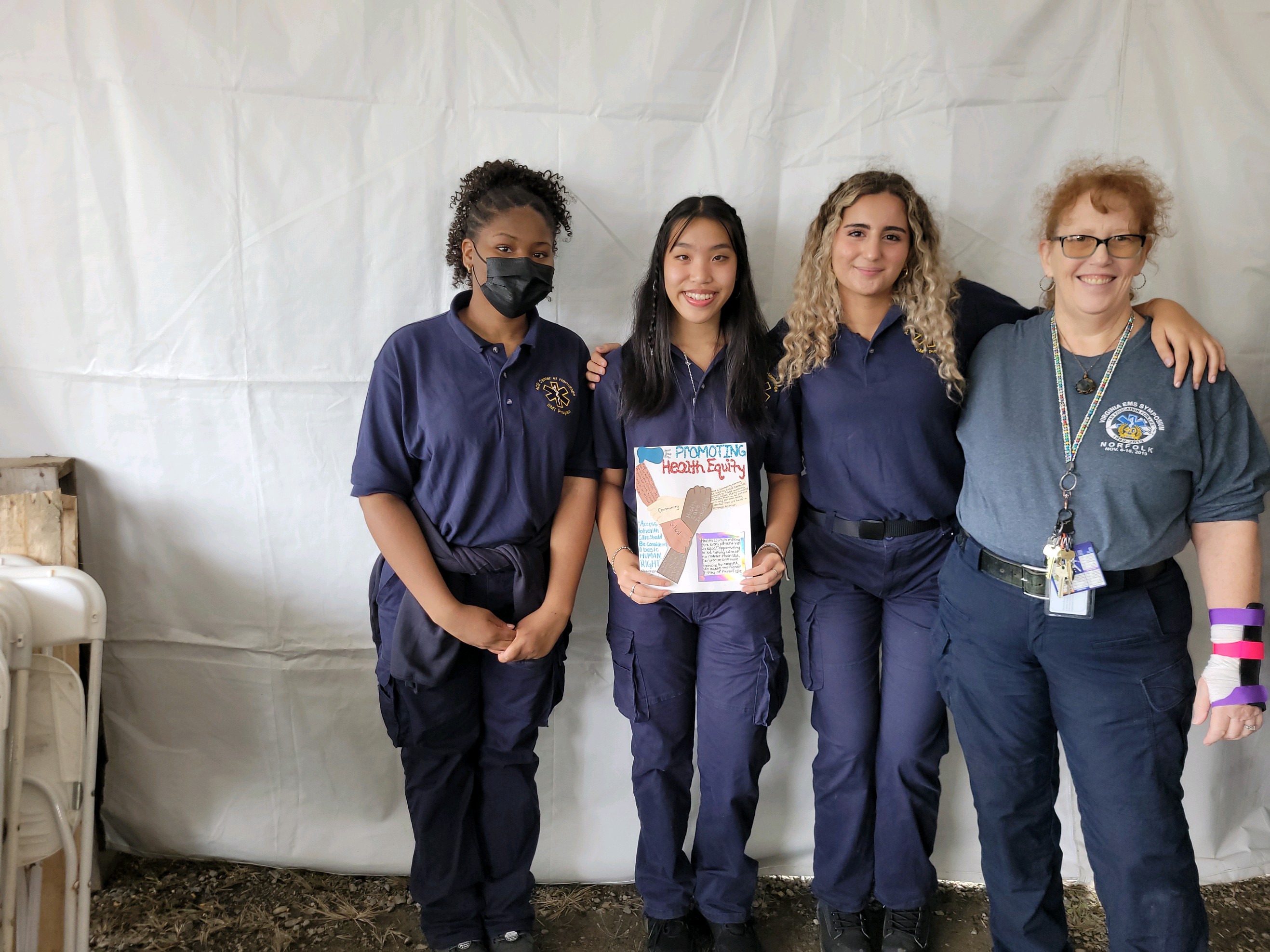 Hosa winners - EMT students
