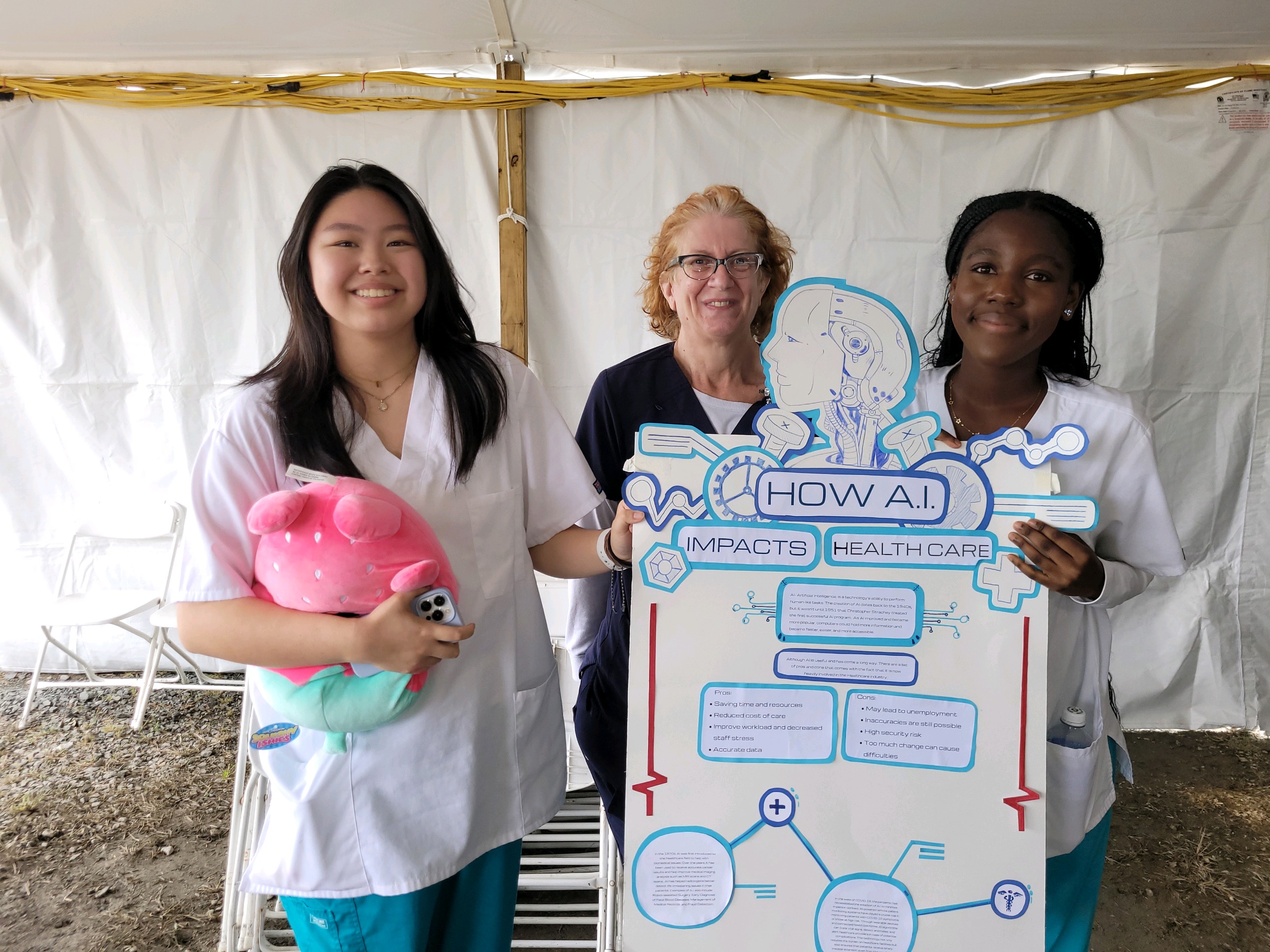Nursing Students at Statefair competetive events