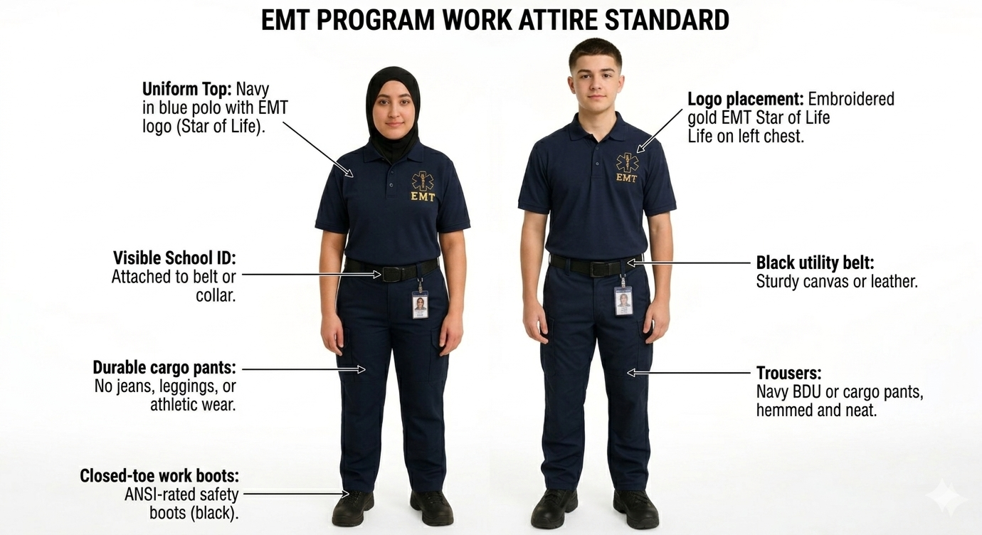 EMt Work Attire