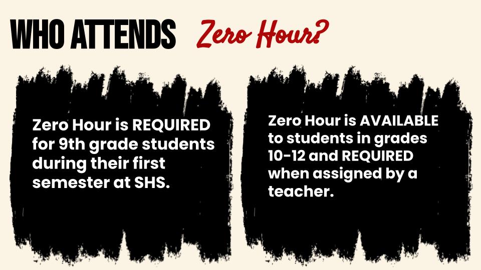 Who Attends Zero Hour?