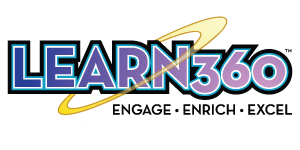LEARN360 engage enrich excel logo