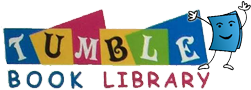 graphic that says book library