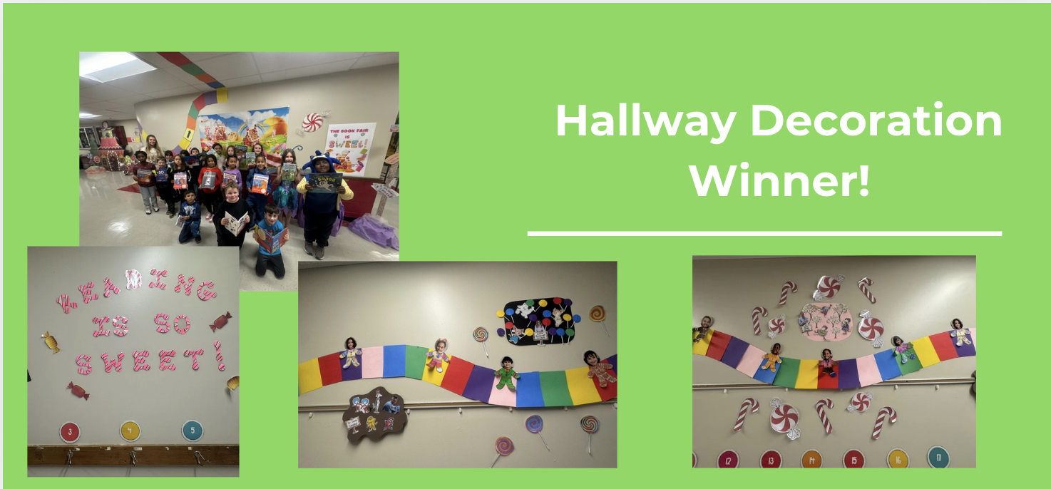 Hallway decorations winner!