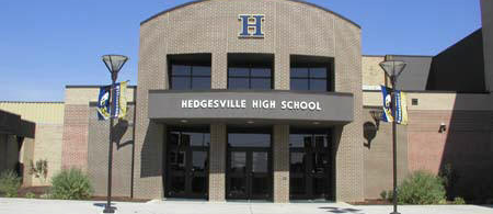 image of hedgesville high school