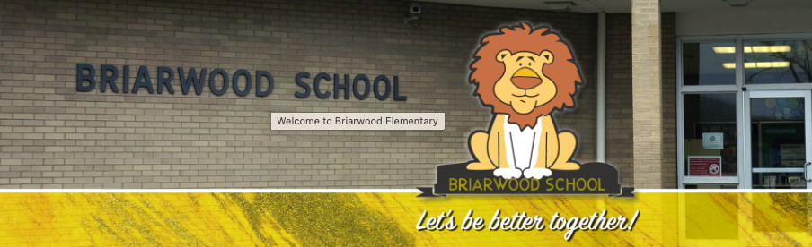 Front of of Briarwood Elementary School