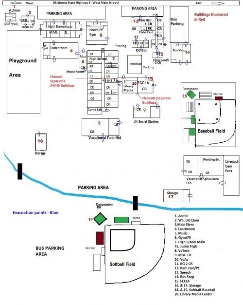 Rattan Campus Map