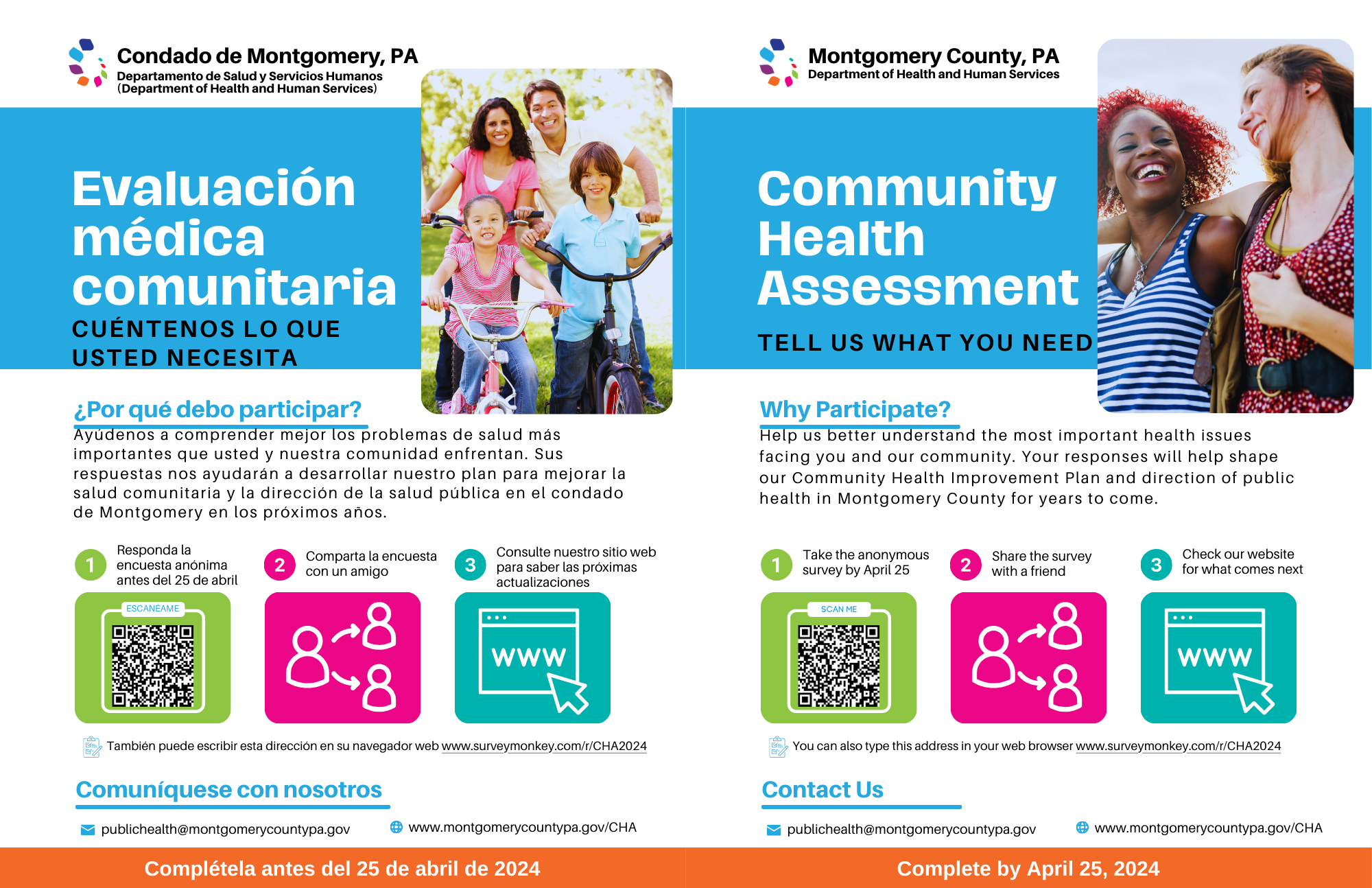 Community Health Assessment Flyer