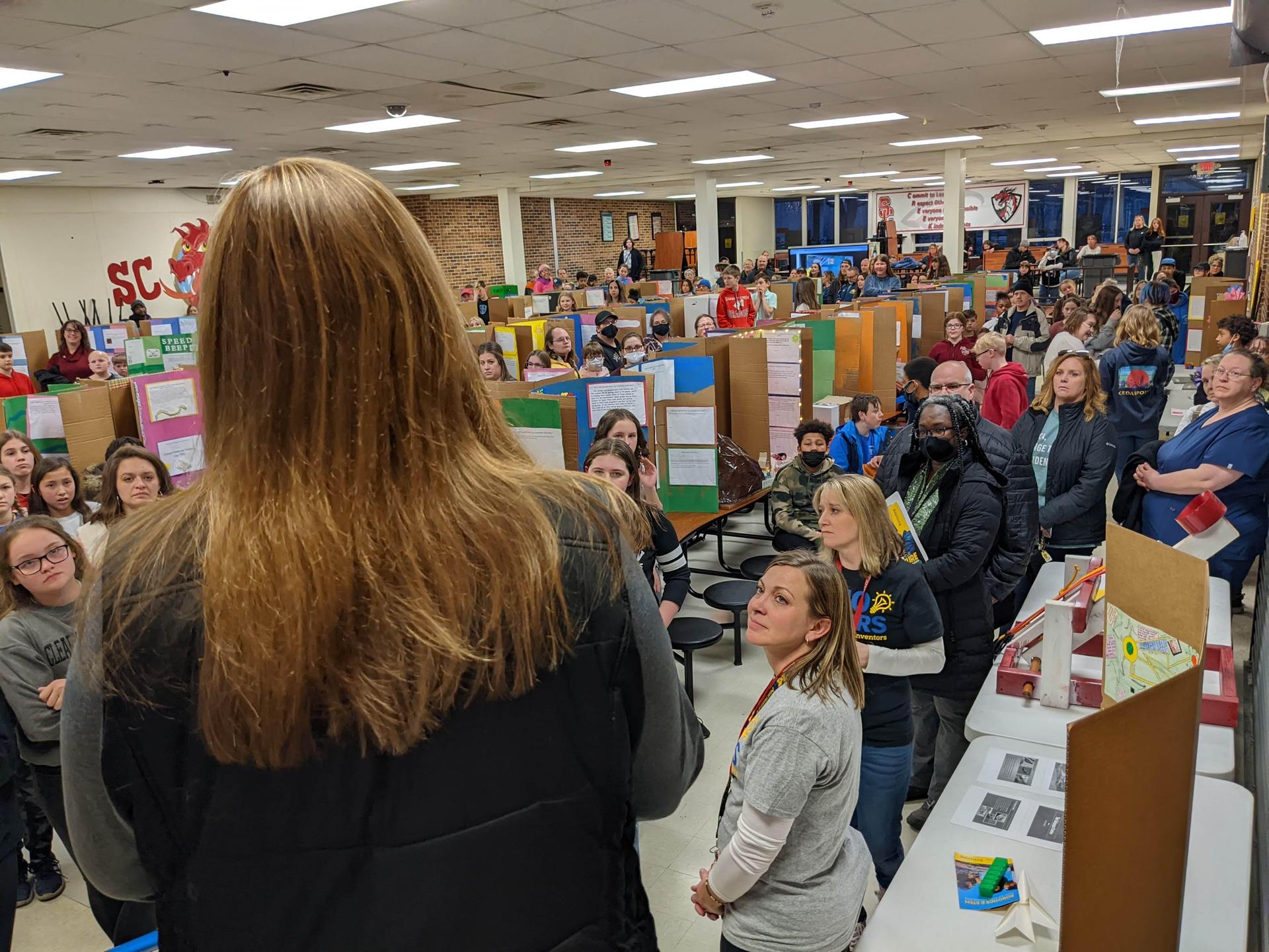 Speaker at STEAM night