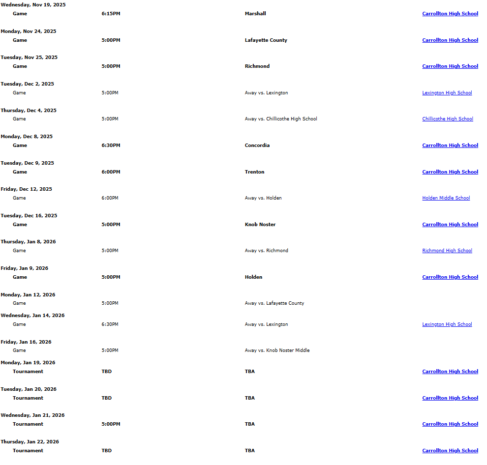 Boys Basketball