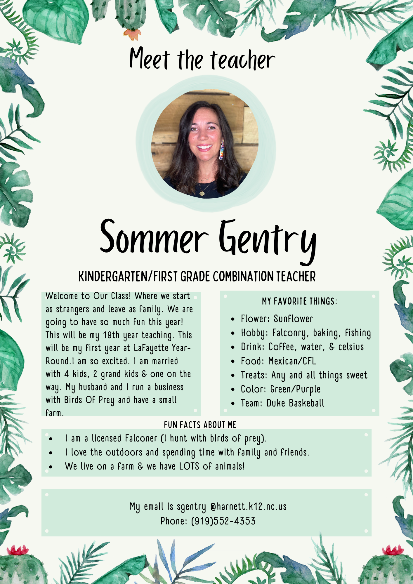 Meet Mrs. Gentry
