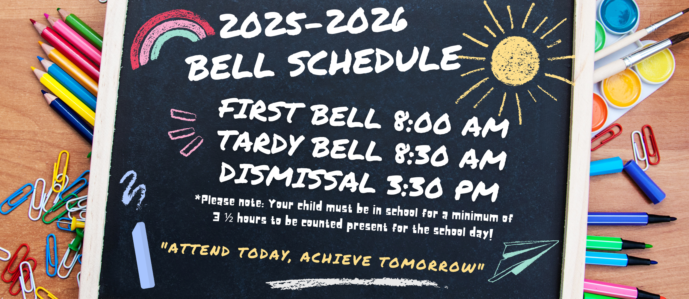 School's New Bell Schedule