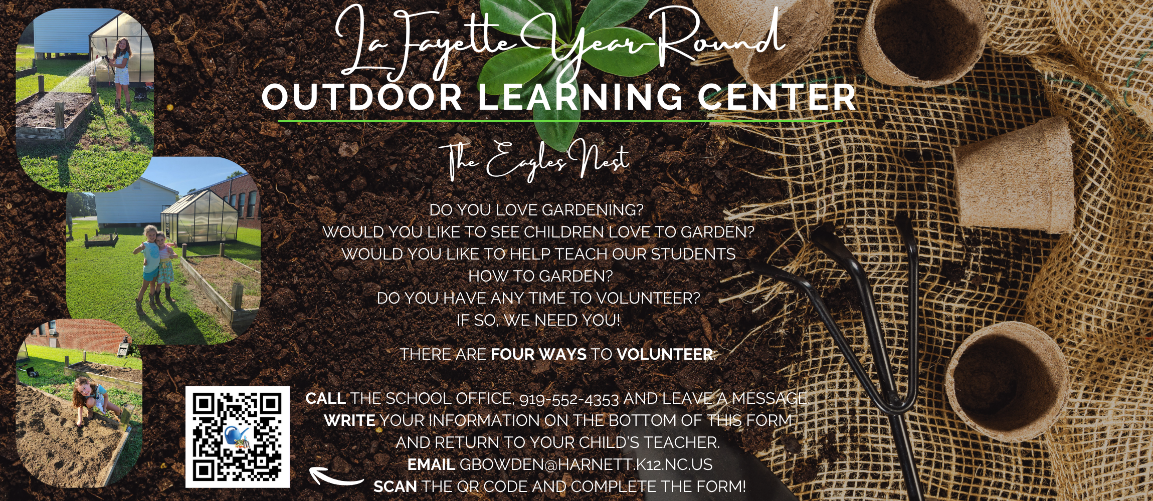 Volunteers for Outdoor Learning Center